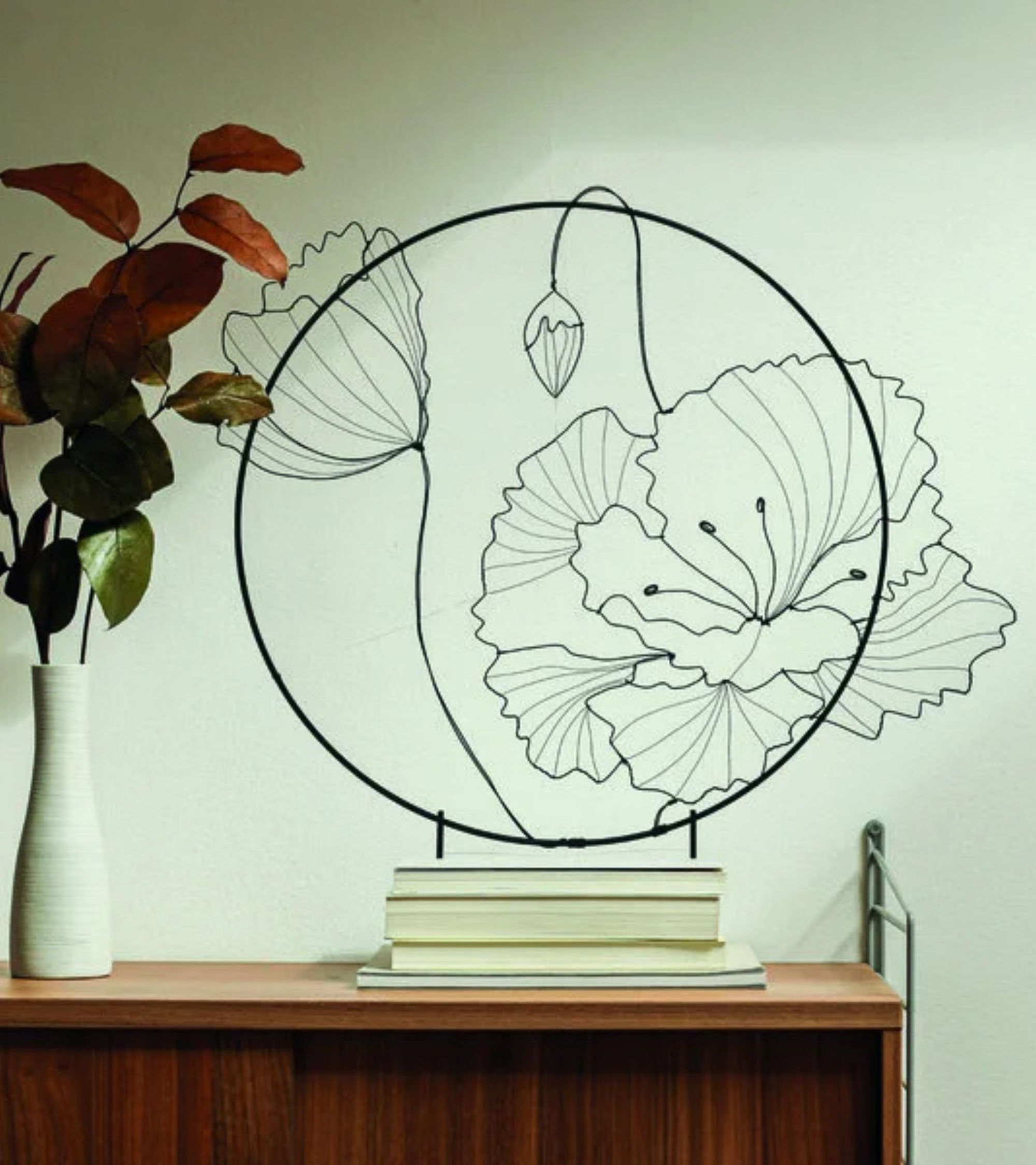 Decorazioni con filo metallico 