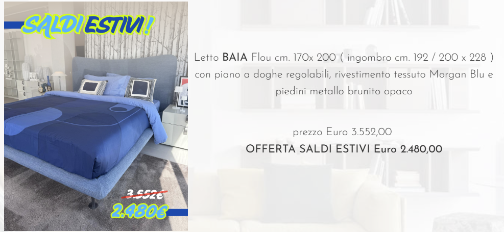 saldi flou